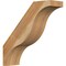 Ekena Millwork 6"W x 20"D x 20"H Funston Rough Sawn Knee Brace, Western Red Cedar BRC06X20X20FST00RWR - alternate 1